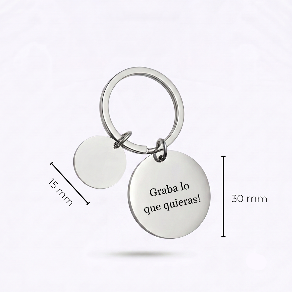 Llavero Doble Personalizado