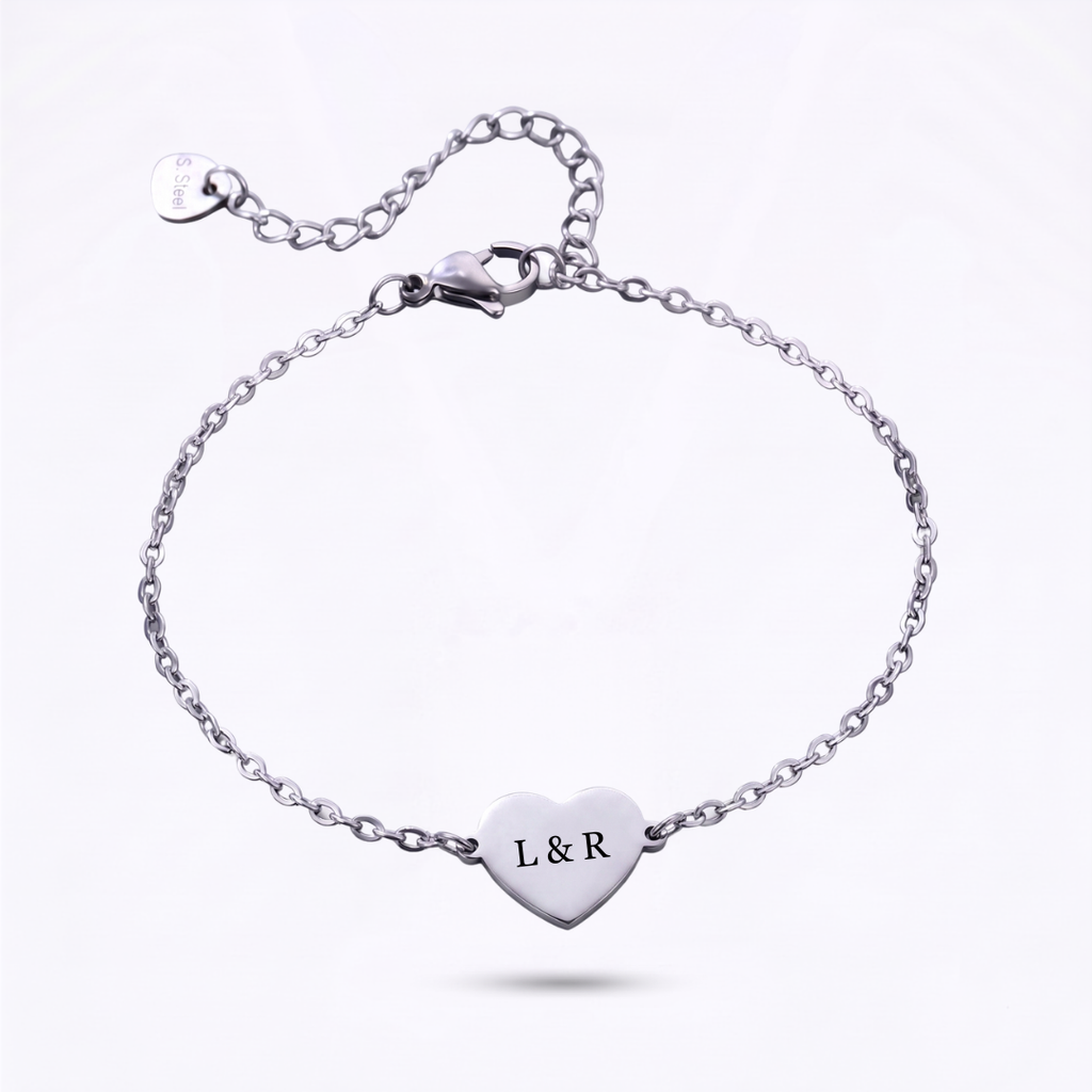 Pulsera Corazón Personalizada