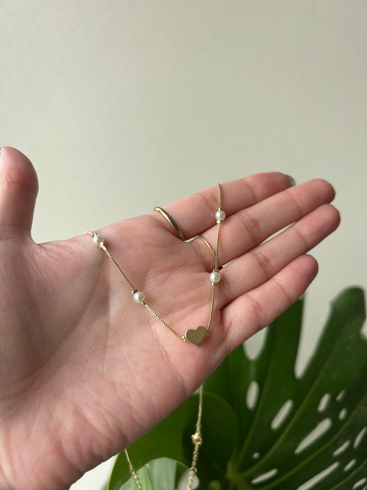 Choker Perlas