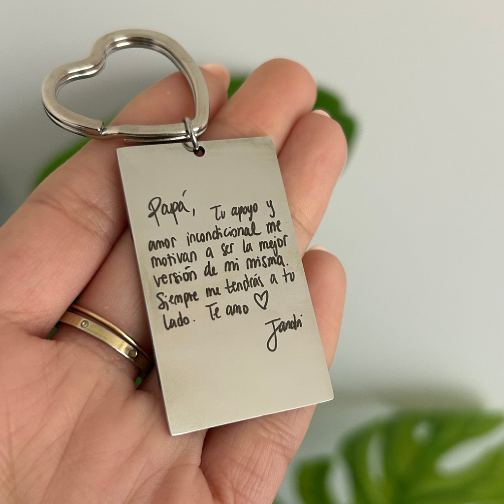 Llavero Rectangular Personalizado