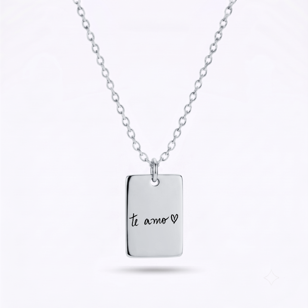 Collar Rectangular Personalizado
