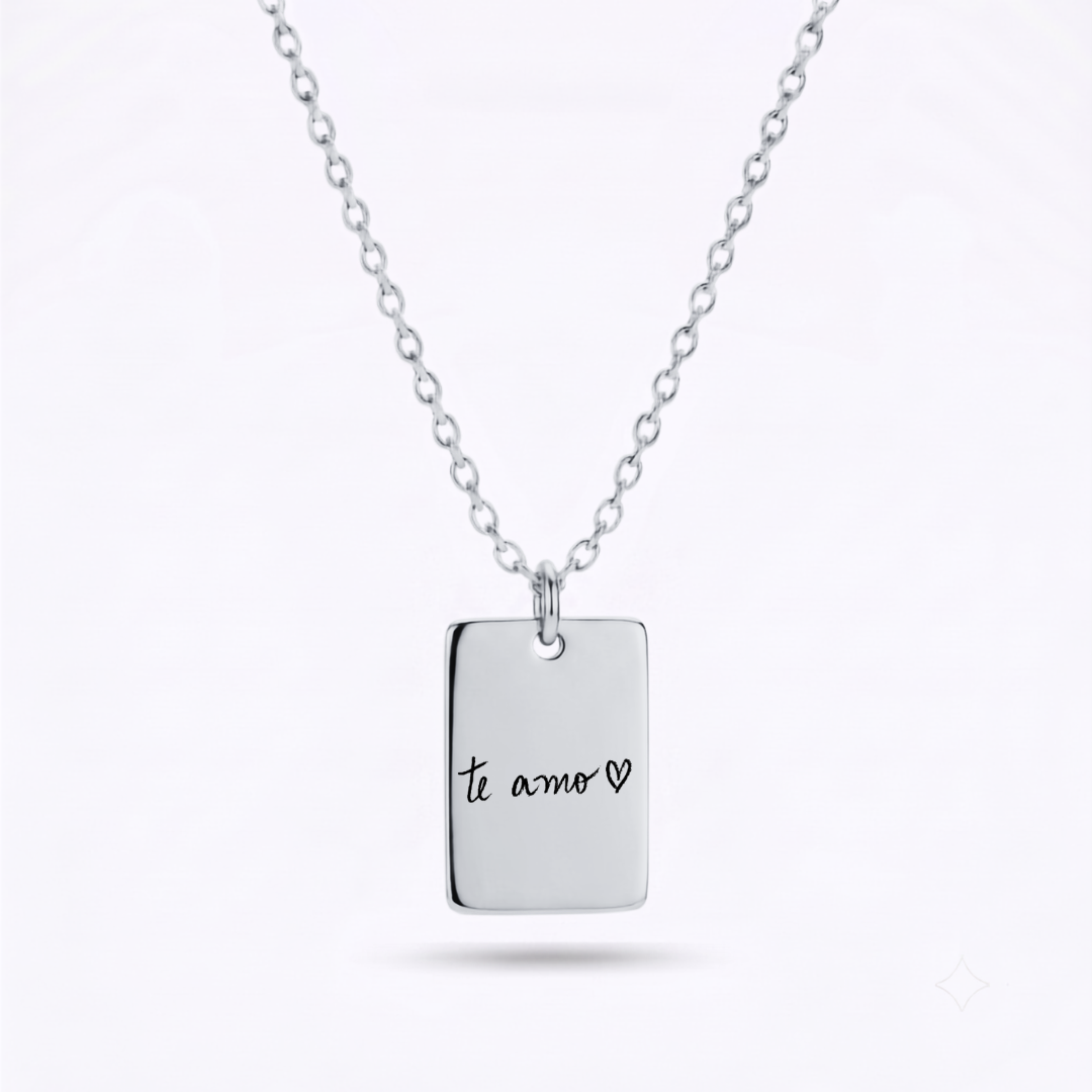 Collar Rectangular Personalizado