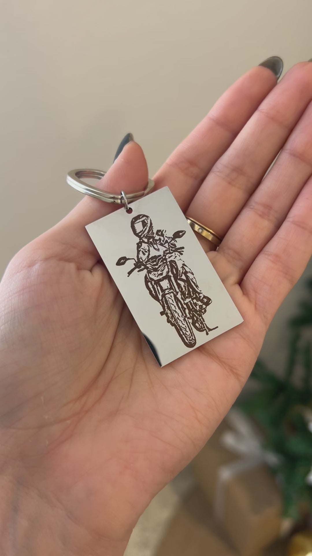 Llavero Rectangular Personalizado